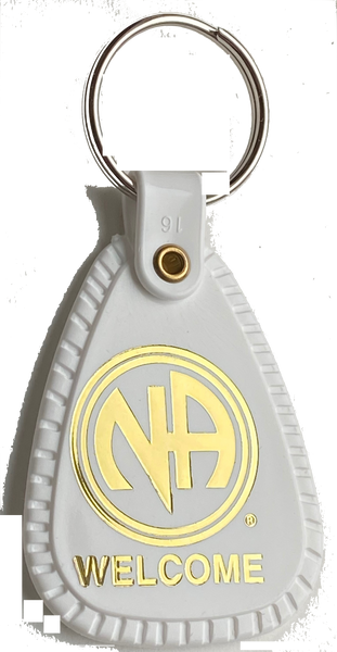 NA Clean Time Keytags - Narcotics Anonymous Keychains 30 60 90 Days 6 9 18 Month 1 Year Welcome Multiple Years