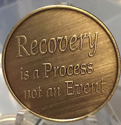 Welcome Enjoy The Journey Recovery Is A Process Medallion or Keychain - RecoveryChip