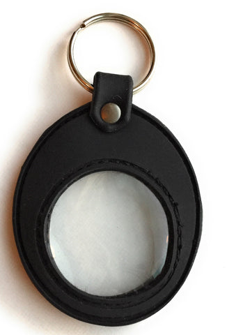 Universal Fit Black Silicone AA NA Sobriety Medallion Holder Keychain - RecoveryChip